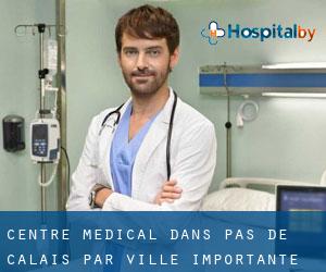 Centre médical dans Pas-de-Calais par ville importante - page 1