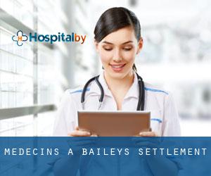 Médecins à Baileys Settlement