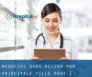 Médecins dans Allier par principale ville - page 1
