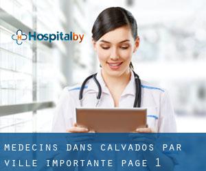 Médecins dans Calvados par ville importante - page 1