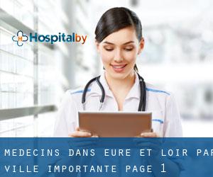 Médecins dans Eure-et-Loir par ville importante - page 1
