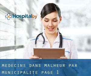 Médecins dans Malheur par municipalité - page 1