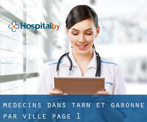 Médecins dans Tarn-et-Garonne par ville - page 1