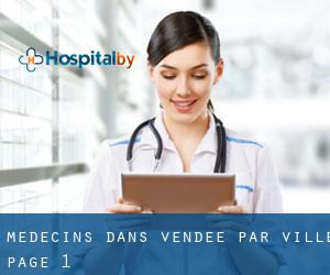 Médecins dans Vendée par ville - page 1