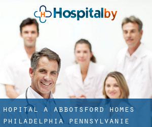 hôpital à Abbotsford Homes (Philadelphia, Pennsylvanie)