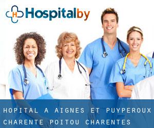 hôpital à Aignes-et-Puypéroux (Charente, Poitou-Charentes)