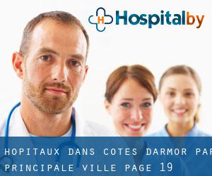 hôpitaux dans Côtes-d'Armor par principale ville - page 19