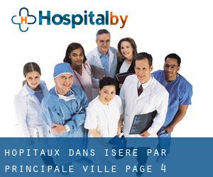 hôpitaux dans Isère par principale ville - page 4