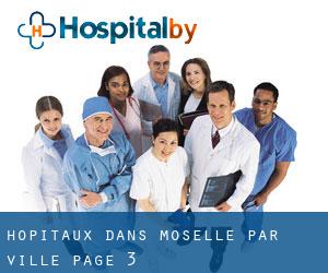 hôpitaux dans Moselle par ville - page 3