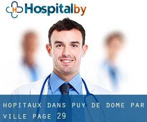 hôpitaux dans Puy-de-Dôme par ville - page 29