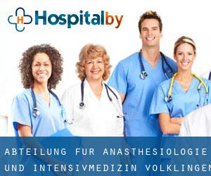 Abteilung für Anästhesiologie und Intensivmedizin (Völklingen)