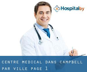 Centre médical dans Campbell par ville - page 1