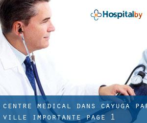 Centre médical dans Cayuga par ville importante - page 1