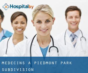 Médecins à Piedmont Park Subdivision