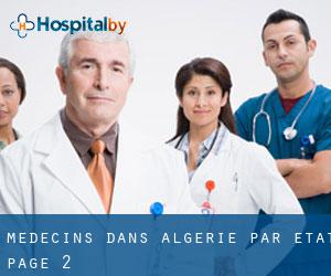 Médecins dans Algérie par État - page 2