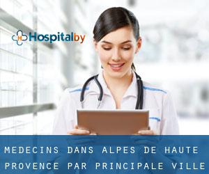 Médecins dans Alpes-de-Haute-Provence par principale ville - page 3