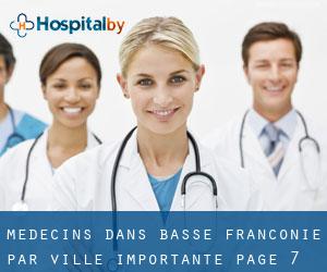 Médecins dans Basse-Franconie par ville importante - page 7