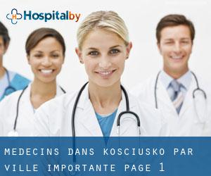 Médecins dans Kosciusko par ville importante - page 1