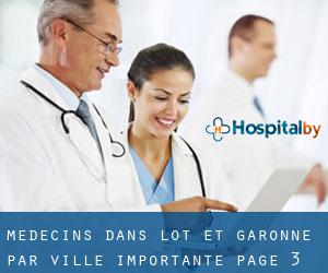 Médecins dans Lot-et-Garonne par ville importante - page 3