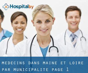 Médecins dans Maine-et-Loire par municipalité - page 1