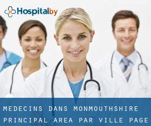 Médecins dans Monmouthshire principal area par ville - page 1