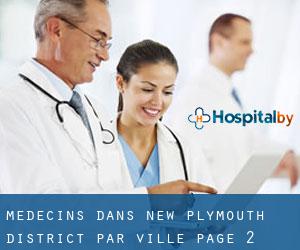 Médecins dans New Plymouth District par ville - page 2