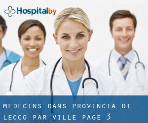 Médecins dans Provincia di Lecco par ville - page 3