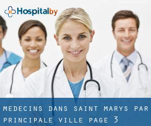 Médecins dans Saint Mary's par principale ville - page 3