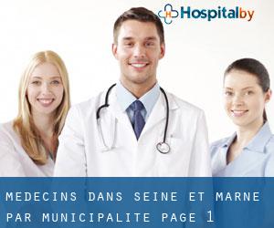 Médecins dans Seine-et-Marne par municipalité - page 1