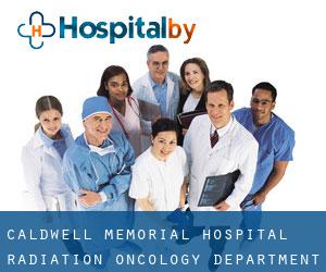 Caldwell Memorial Hospital: Radiation Oncology Department (Lenoir)