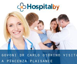 Govoni Dr. Carlo Otorino visita a Piacenza (Plaisance)