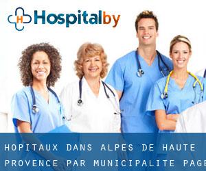 hôpitaux dans Alpes-de-Haute-Provence par municipalité - page 4