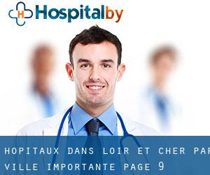 hôpitaux dans Loir-et-Cher par ville importante - page 9