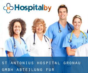 St. Antonius-Hospital Gronau GmbH Abteilung für Intensivstation