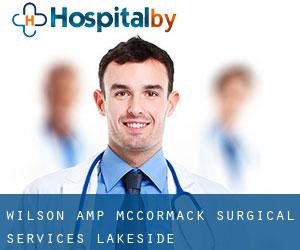 Wilson & Mccormack Surgical Services (Lakeside)